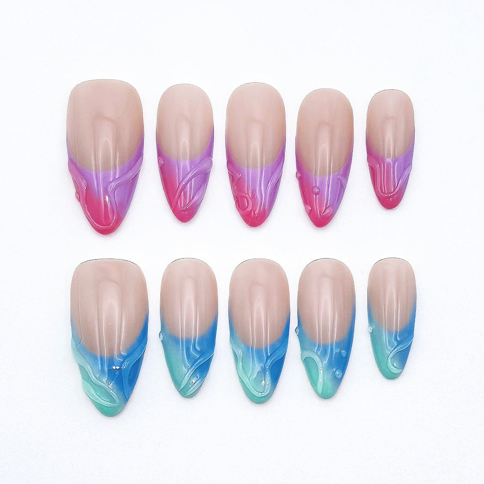 AB Style Pink & Blue