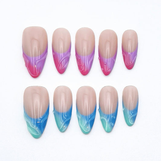 AB Style Pink & Blue