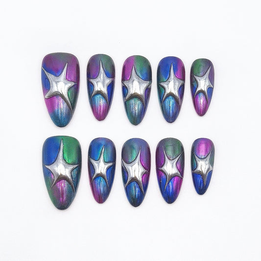 Colored metal